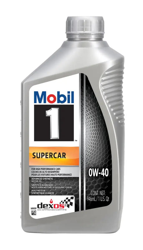 126870 Mobil Super Car Oil 0W-40 6X1 Uql