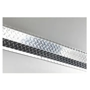 Diamond-patterned metal trim for Sprinter 144WB Legend Fleet top sills, superior protection