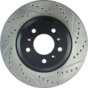 Stop Tech Brake Rotor: 127.62099L Stop Tech Slotted & Drilled Rotor