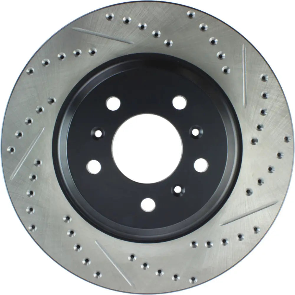 Stop Tech Brake Rotor: 127.62099L Stop Tech Slotted & Drilled Rotor