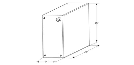 12724 Fresh Water Tank
