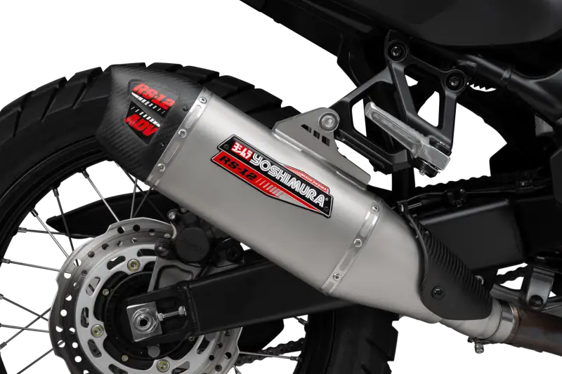 12755BS520 Yoshimura Exhaust Adv Street Rs-12 Slip-On Ss-Ss-Cf - RV and Auto Parts