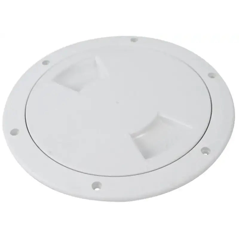 12790-1 Attwood Marine 4’ Inspection Dk Plate-Wh - Boat Deck Plate