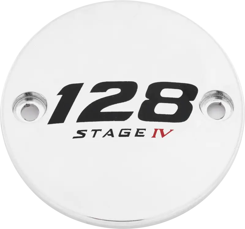 128-05-63 M8 Timer Cover 128 Stage Iv Chrome 