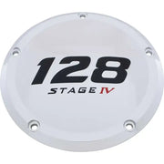 CUSTOM ENGRAVING 128-05-67 6 M8 Softail Derby Cover 128 Stage Iv Chrome