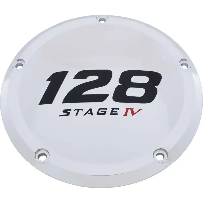 CUSTOM ENGRAVING 128-05-67 6 M8 Softail Derby Cover 128 Stage Iv Chrome