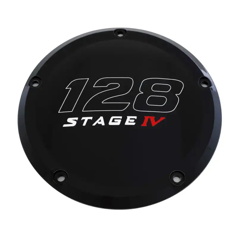 CUSTOM ENGRAVING 128-05-67BG 6 M8 Softail Derby Cover 128 Stage Iv Black