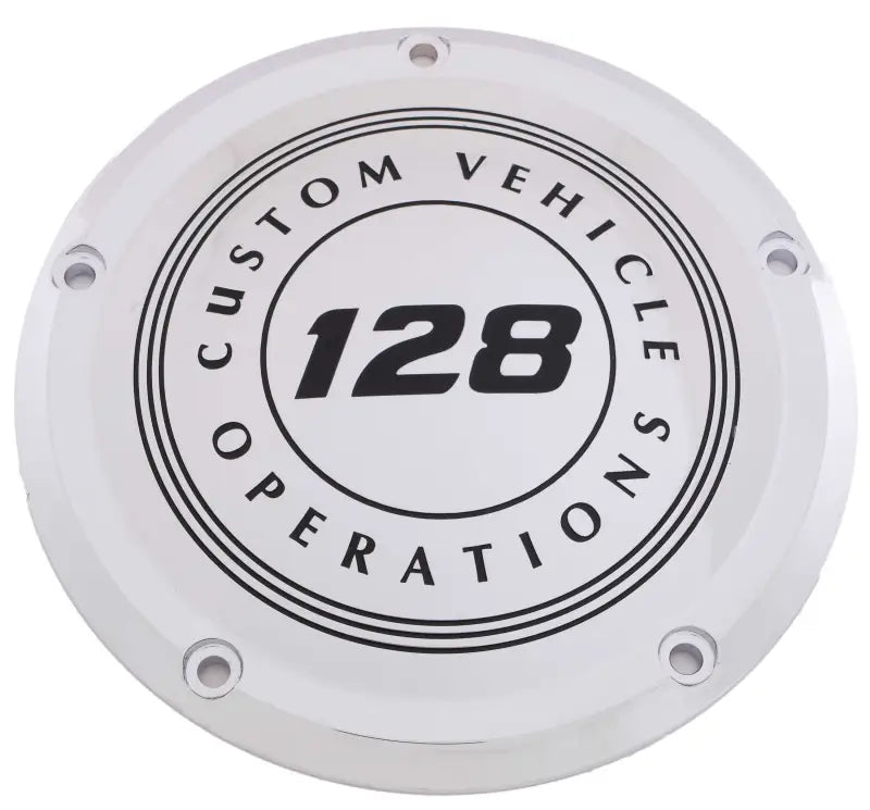 CUSTOM ENGRAVING 128-10-46 7 M8 Flt/Flh Derby Cover 128 Cvo Chrome