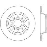 128.33129L Stop Tech Cross Drilled Rotor