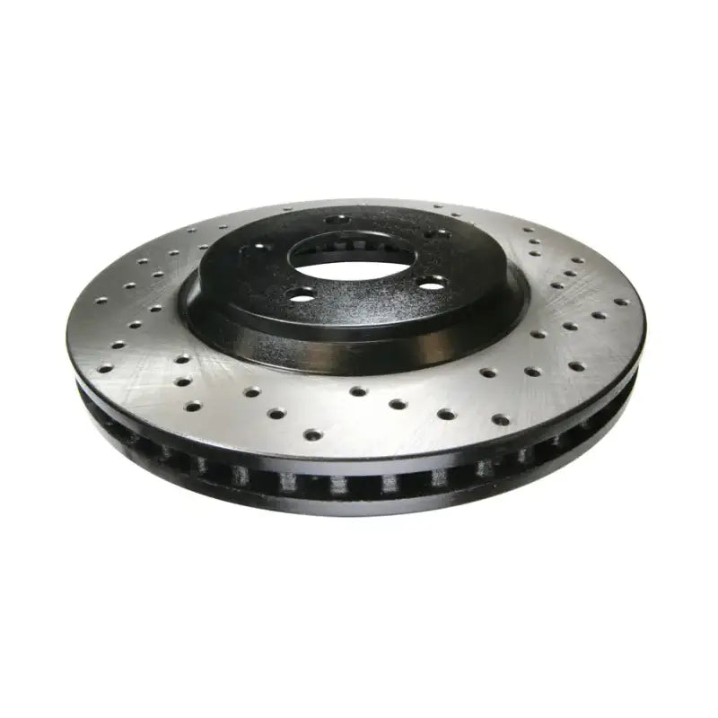 2019 BMW M Performance Stop Tech Cross Drilled Rotor, Silver Slotted