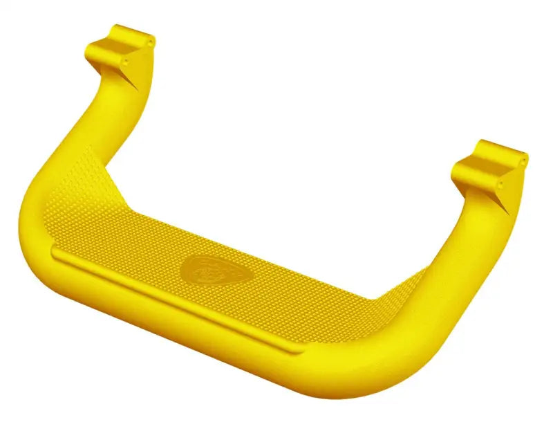 Yellow PWD coat Carr Super Hoop XP7 pair with textured grip handle
