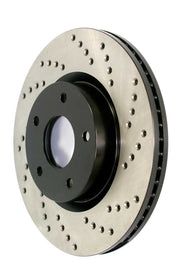Stoptech 128.61106R StopTech Premium High Carbon 13-14 Ford Mustang/Shelby GT500 Right Front Disc Drilled Brake Rotor