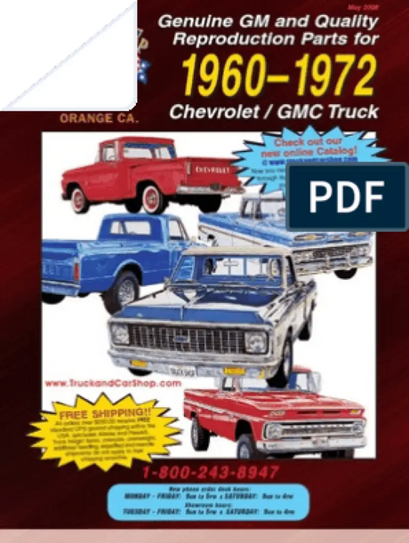 Chevrolet GMC truck parts catalog featuring 12928 Remy Intl import alternator