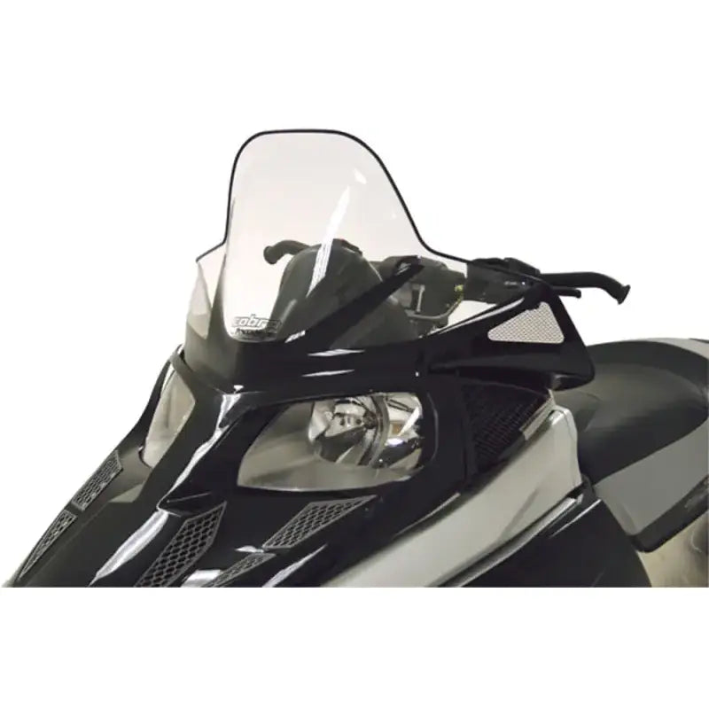 Snowmobile front view of 12930 Cobra W/S Mid Clr/Blk 16.5 A/C F Series