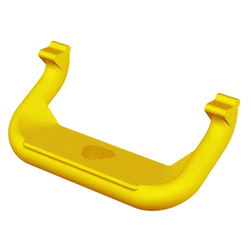 Carr Truck Step: 129777 Carr Super Hoop Xp7 Yellow Pwd Coat Pair
