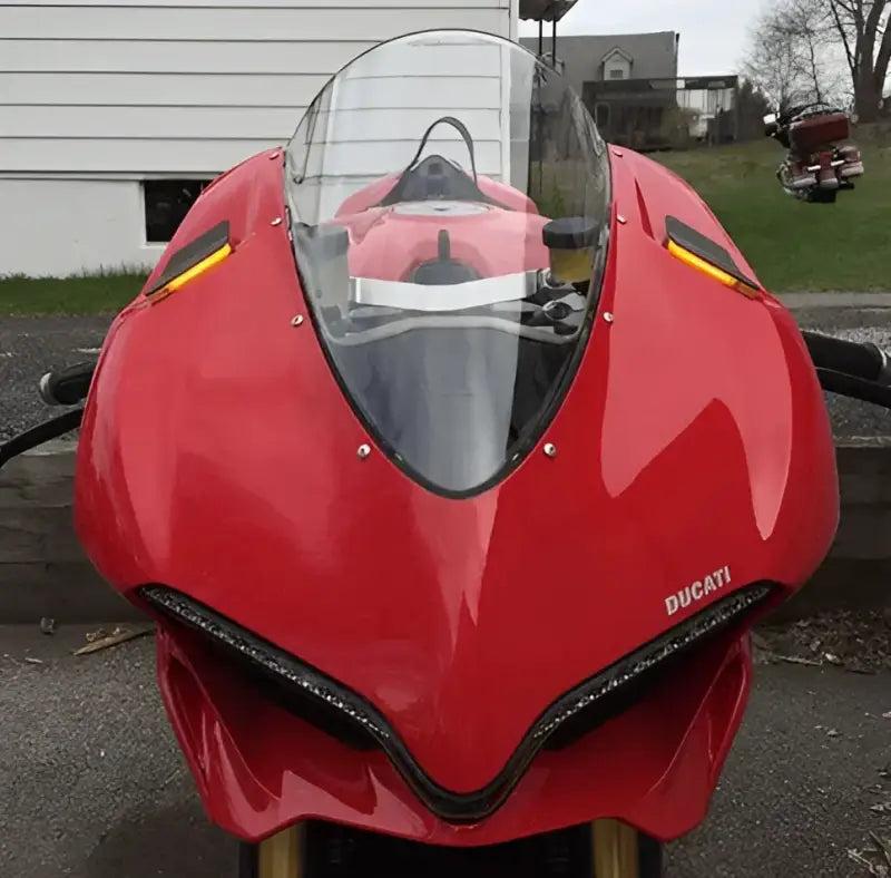 1299-MBO-B New Rage Cycles Mirror Block Off Turn Signals Suz - RV and Auto Parts