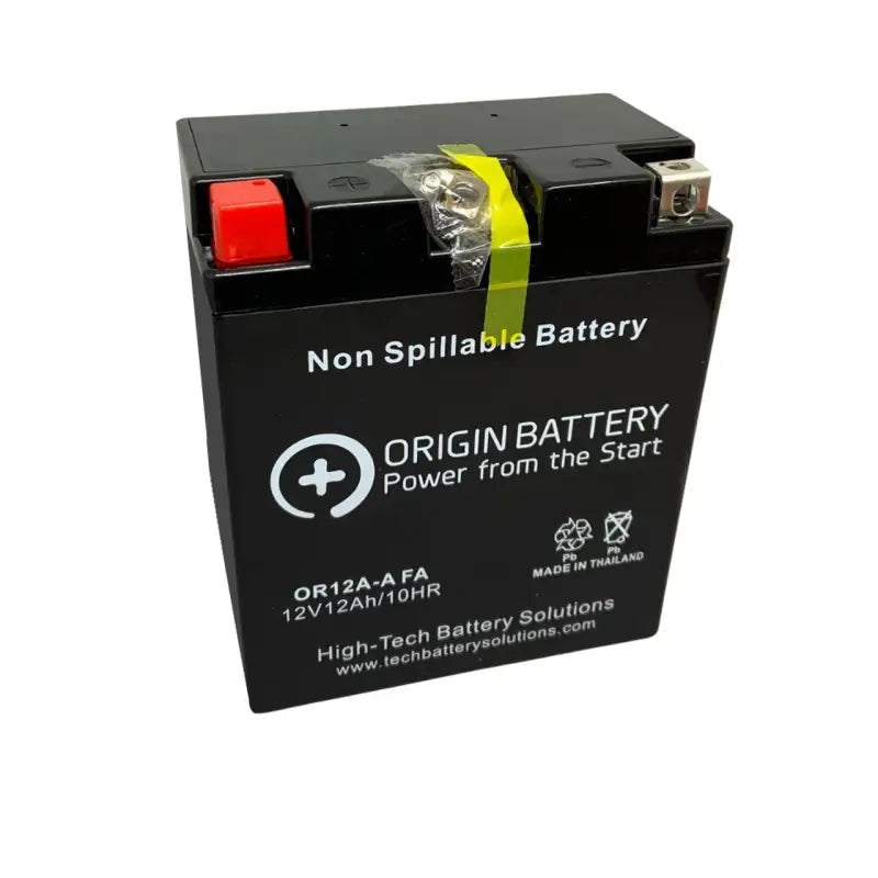Black non-spillable battery for 12A-A Exide Battery Motorcycle Battery product