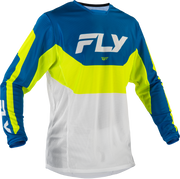Kinetic Mesh Jersey Blue/White/Hi Vis Md