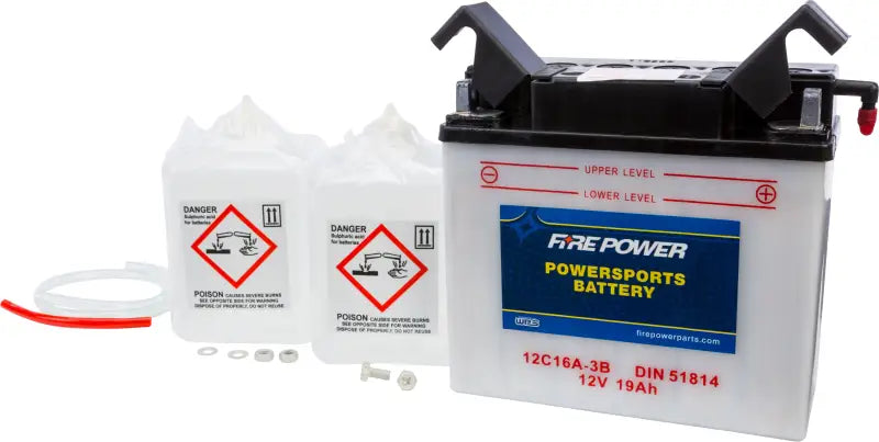 12C16A-3B Battery W/Acid 12c16a 3b 12v 