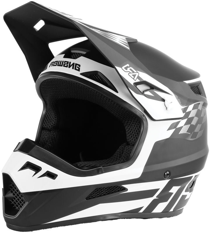 Answer AR1 Sweep Helmet Black/White - XL - Answer