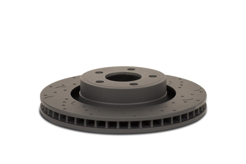 Hawk Performance HTC4847 Hawk Talon 2009 Volkswagen CC Drilled and Slotted Front Brake Rotor Set