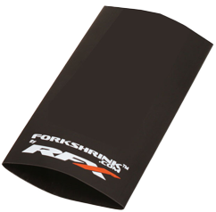RFX Pro Series Upper Fork Guards Suspension FXFG 90300 55BK - Black Transponder Protector