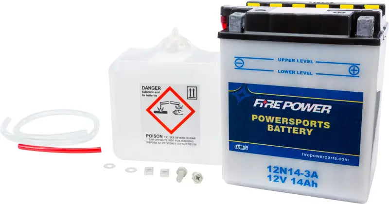 12N14-3A Battery W/Acid 12n14 3a 12v 
