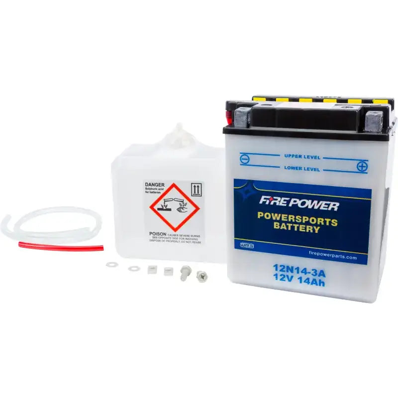 12N14-3A Battery W/Acid 12n14 3a 12v 