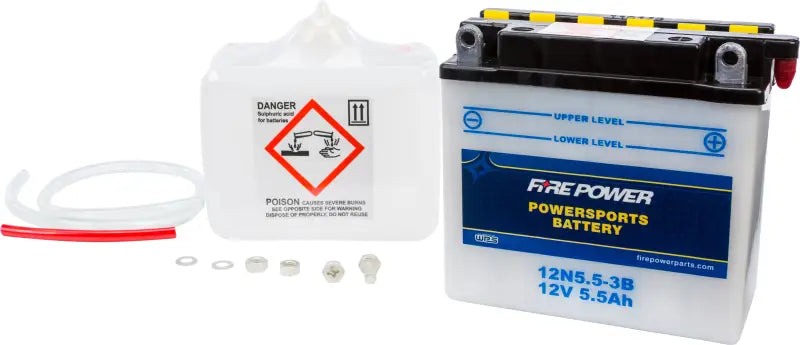 12N5.5-3B Battery W/Acid 12n5.5 3b 12v 