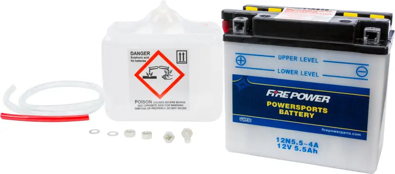 12N5.5-4A Battery W/Acid 12n5.5 4a 12v 