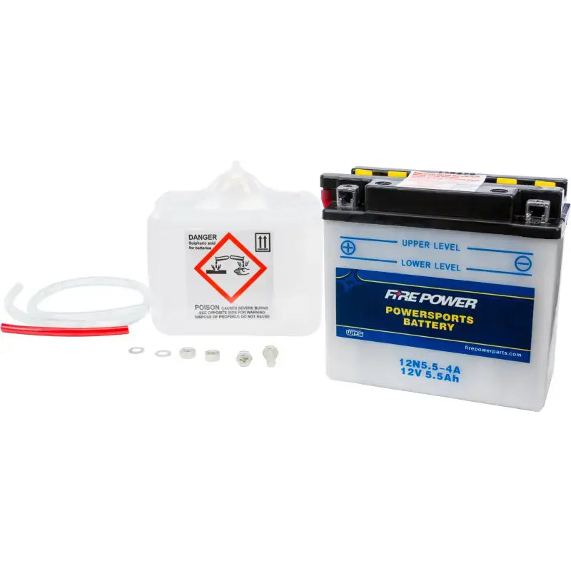 12N5.5-4A Battery W/Acid 12n5.5 4a 12v 