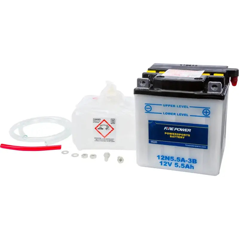 12N5.5A-3B Battery W/Acid 12n5.5a 3b 12v 