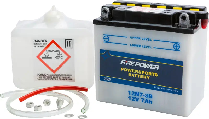 12N7-3B Battery W/Acid 12n7 3b 12v 