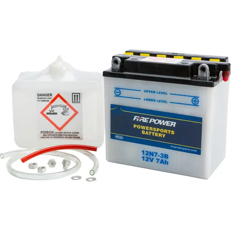 12N7-3B Battery W/Acid 12n7 3b 12v 