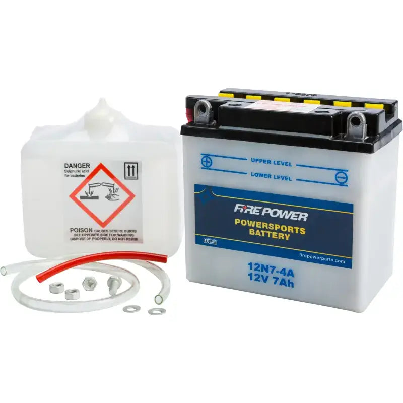 12N7-4A Battery W/Acid 12n7 4a 12v 