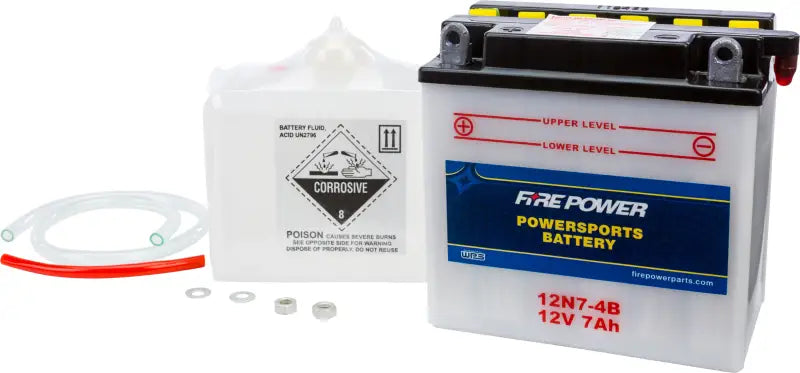 12N7-4B Battery W/Acid 12n7 4b 12v 