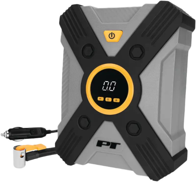 12v Digital Tire Inflator W/ Auto Stop And Led Light - PERFORMANCE TOOL