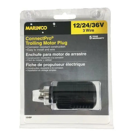 12VBP Marinco 3-Wire Trolling Motor Plug - Charging