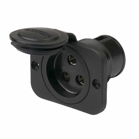 12VBRS3 Marinco 70A 3-Wire Trolling Motor Receptacl - Charging Plug