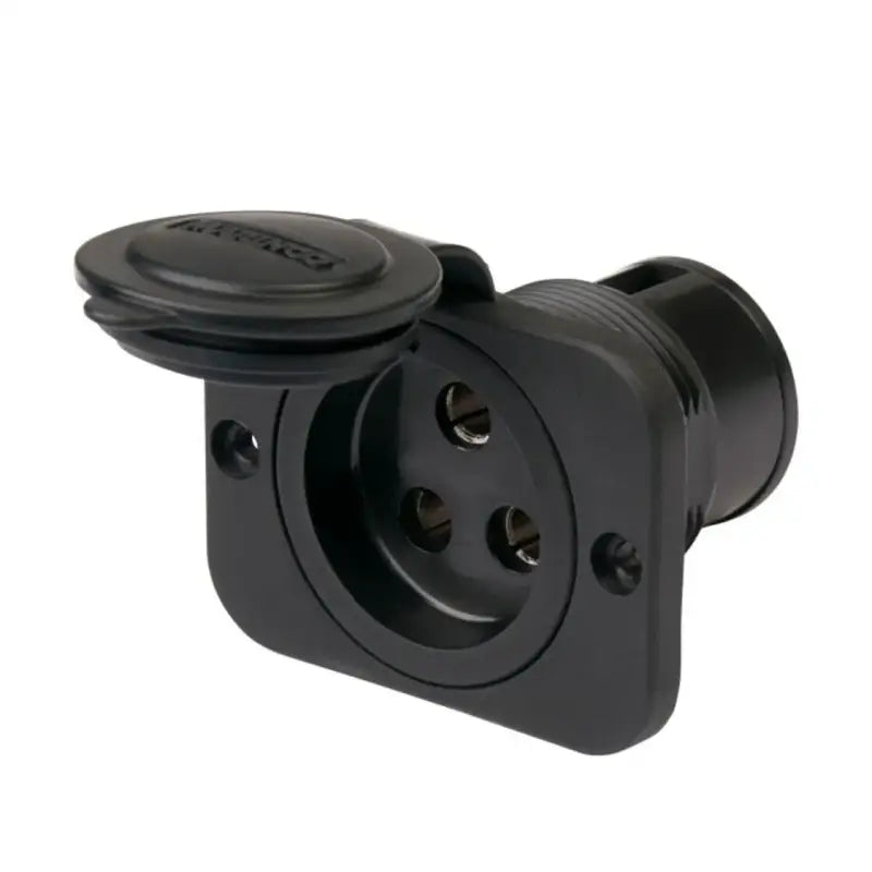 12VBRS3 Marinco 70A 3-Wire Trolling Motor Receptacl - Charging Plug