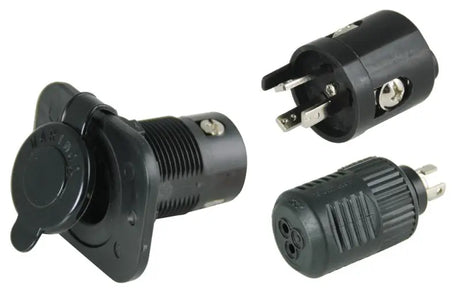 12VCP6 Marinco 3 Wire Connectpro Receptacle With 6