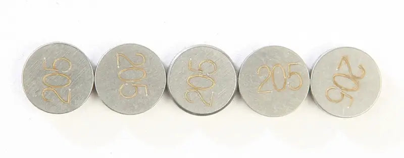 13-6740 Valve Shims 2.05mmx7.5mm 5/Pk - 7.5mm Shim Refill