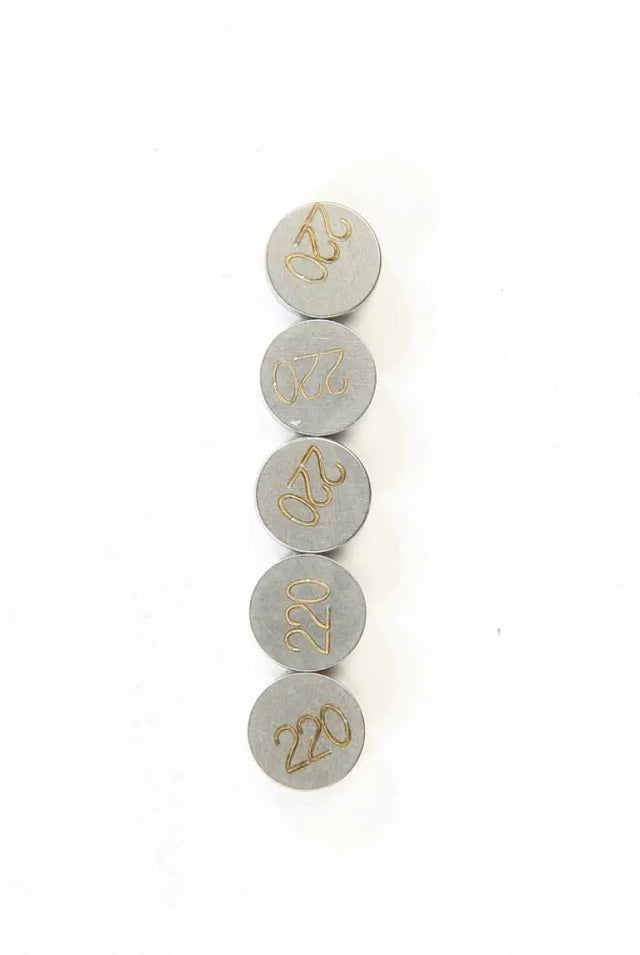 13-6743 Valve Shims 2.20mmx7.5mm 5/Pk - 7.5mm Shim Refill