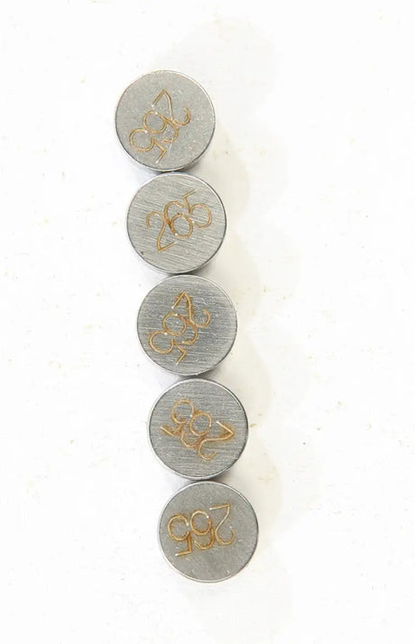 13-6752 Valve Shims 2.65mmx7.5mm 5/Pk - 7.5mm Shim Refill