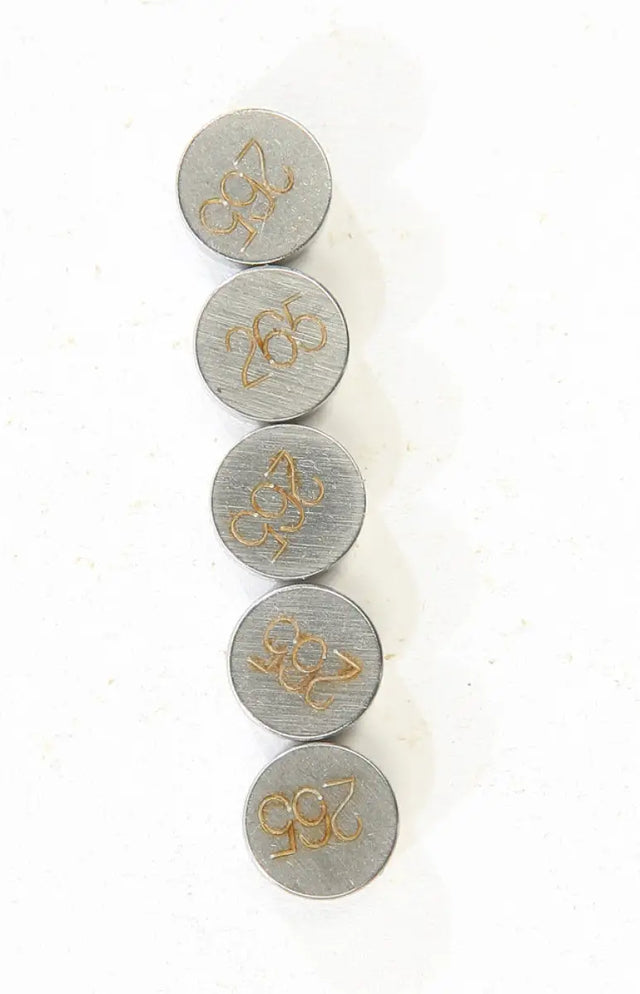 13-6752 Valve Shims 2.65mmx7.5mm 5/Pk - 7.5mm Shim Refill