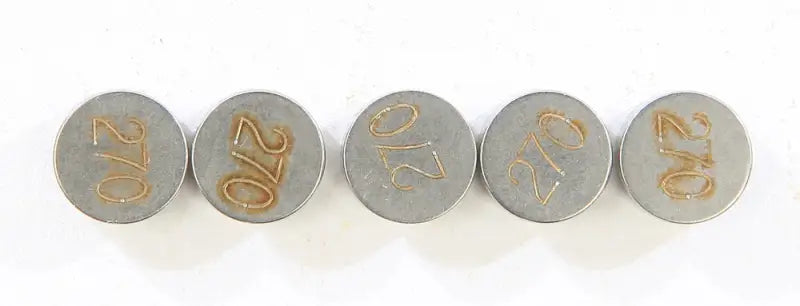 13-6753 Valve Shims 2.70mmx7.5mm 5/Pk - 7.5mm Shim Refill