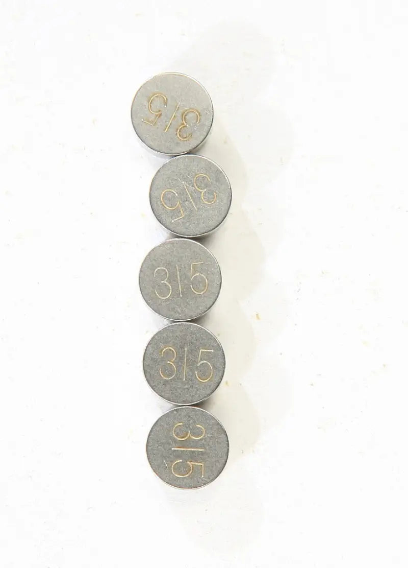 13-6762 Valve Shims 3.15mmx7.5mm 5/Pk - 7.5mm Shim Refill