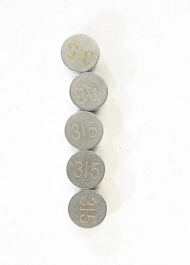 13-6762 Valve Shims 3.15mmx7.5mm 5/Pk - 7.5mm Shim Refill