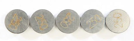 13-6780 Valve Shims 2.50mmx9.5mm 5/Pk - 9.5mm Shim Refill