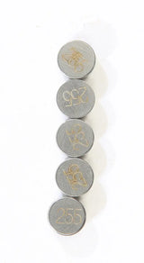13-6781 Valve Shims 2.55mmx9.5mm 5/Pk - 9.5mm Shim Refill